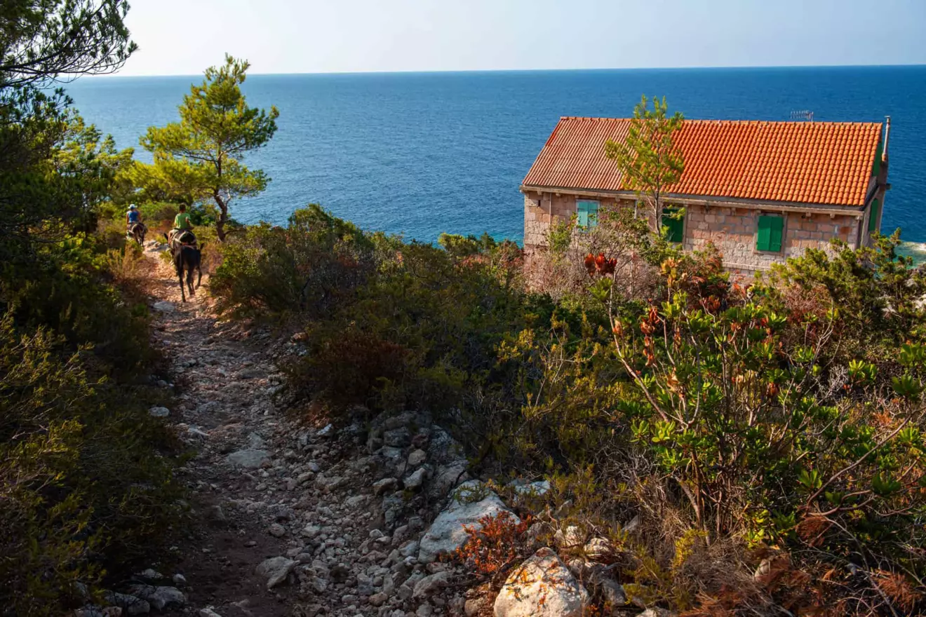 Ovo je fotgrafija otok svetac ili sveti andrija