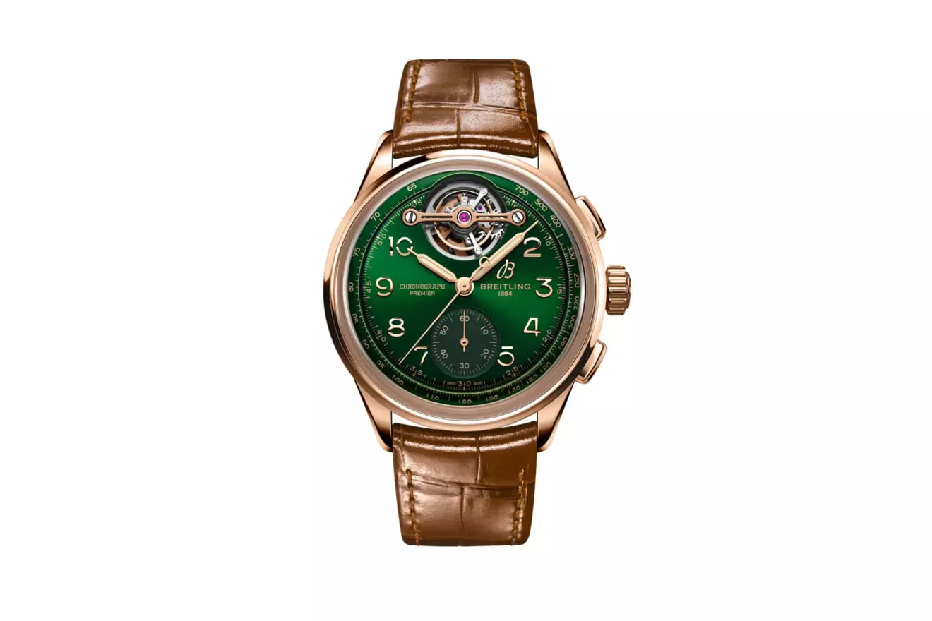Ovo je fotografija Breitling Premier B21 Chronograph Tourbillon 42 Bentley Limited Edition