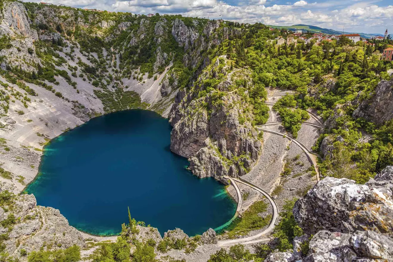 Modro jezero Geopark Biokovo