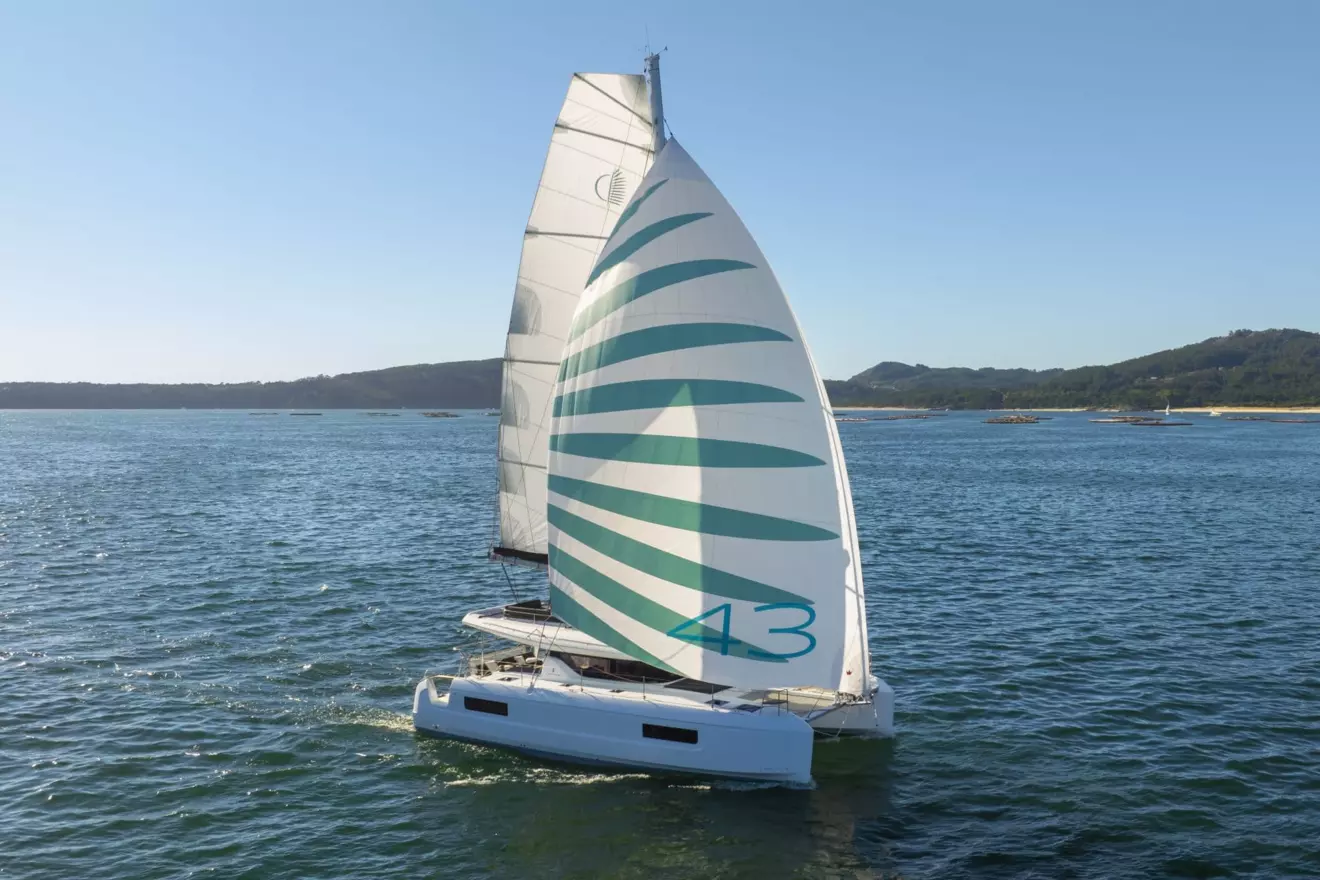 Lagoon 43 u plovidbi