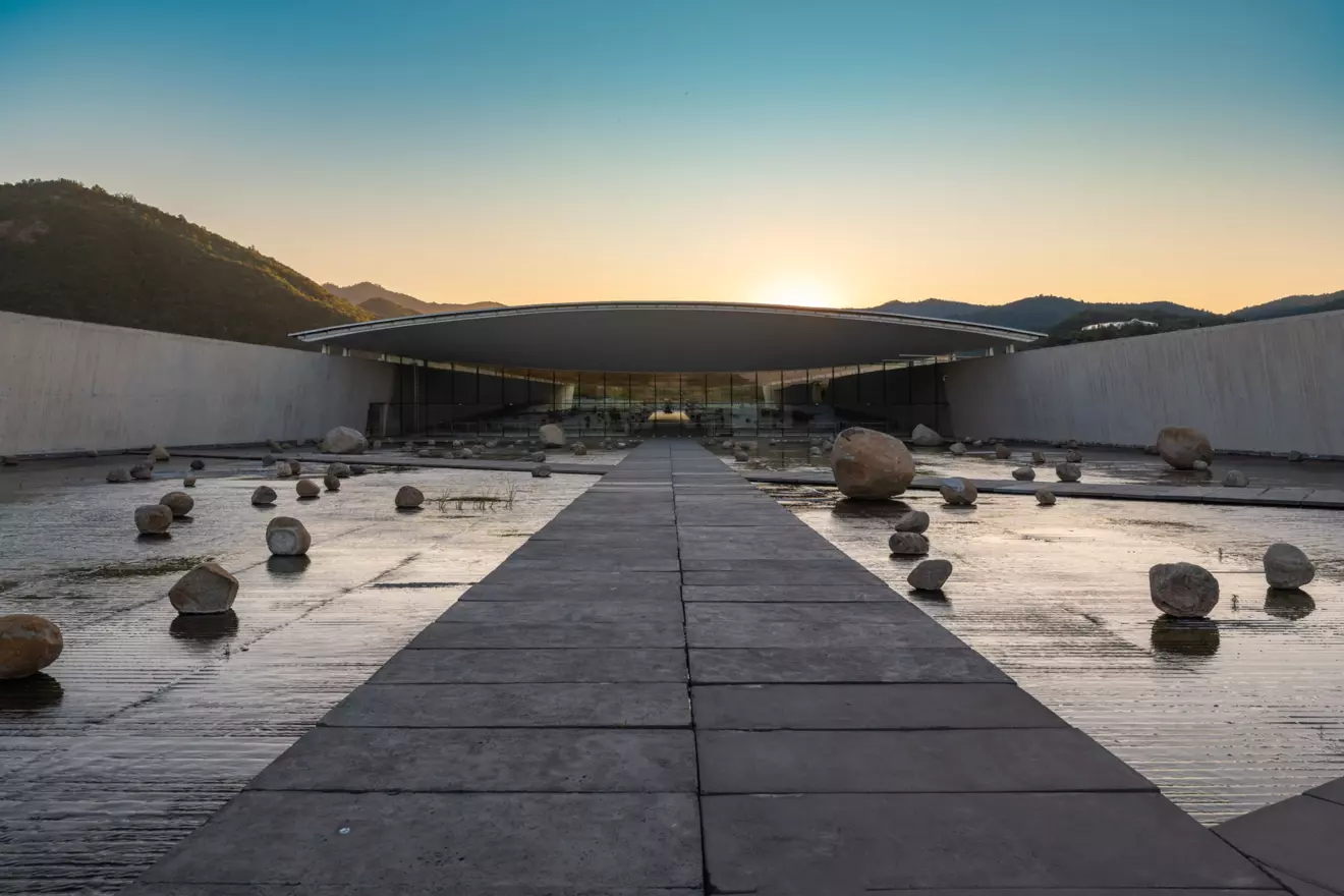 winery architecture, vik, chile