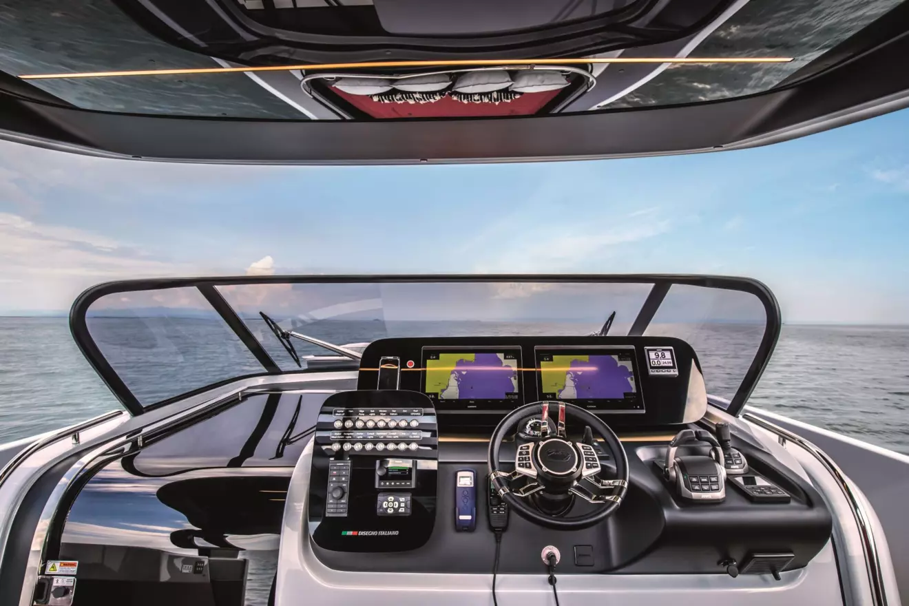 Cranchi A46 Luxury Tender - helm station.jpg