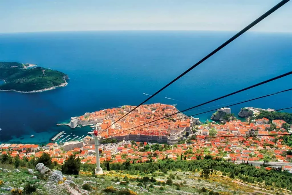 Dubrovnik žičara srđ
