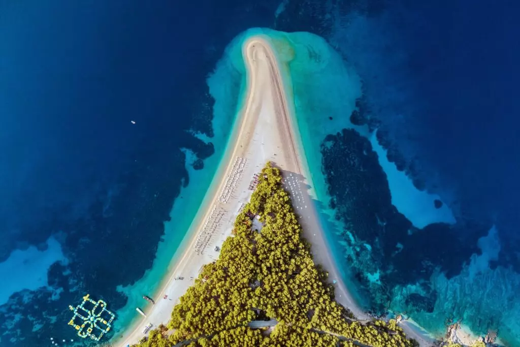 zlatni rat, otok brač