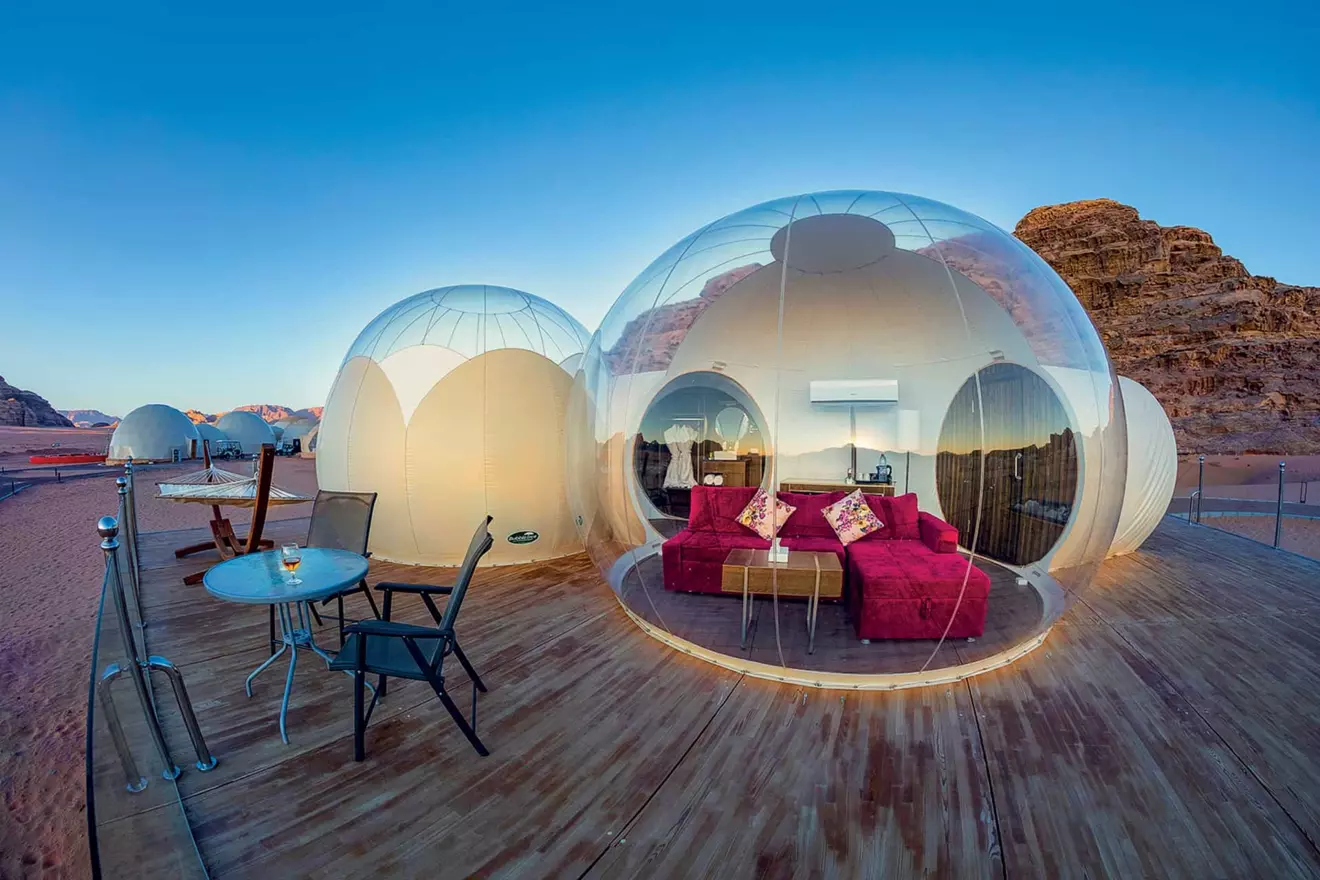 Ovo je fotografija Luxotel Wadi Rum bubble hoteli