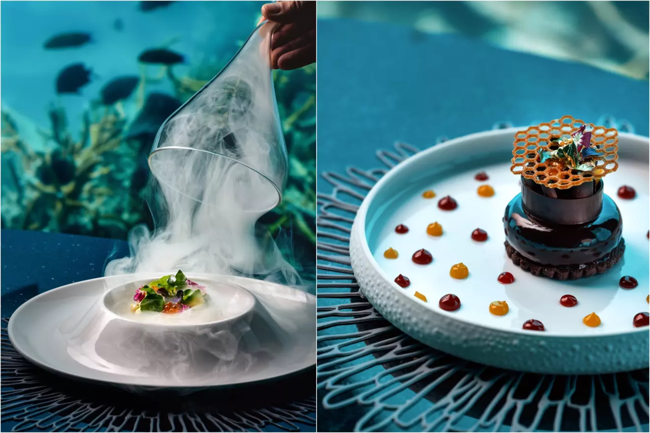 restoran Subsix na Maldivima