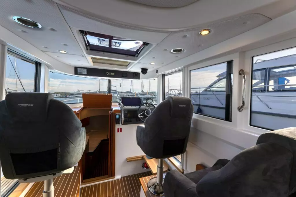 paragon 31 cabin unutrašnjost