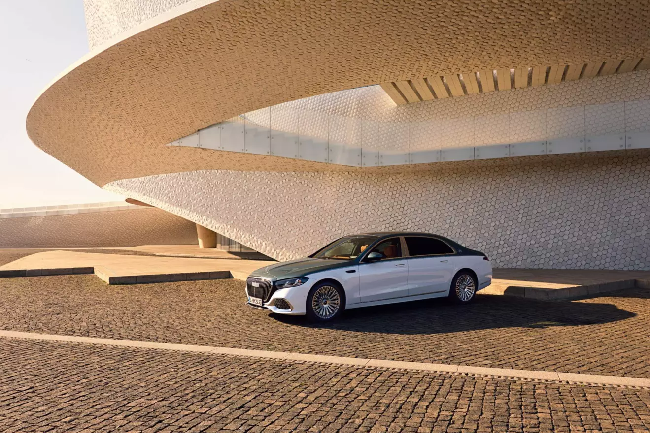 Mercedes-Maybach S-klasa bočna linija