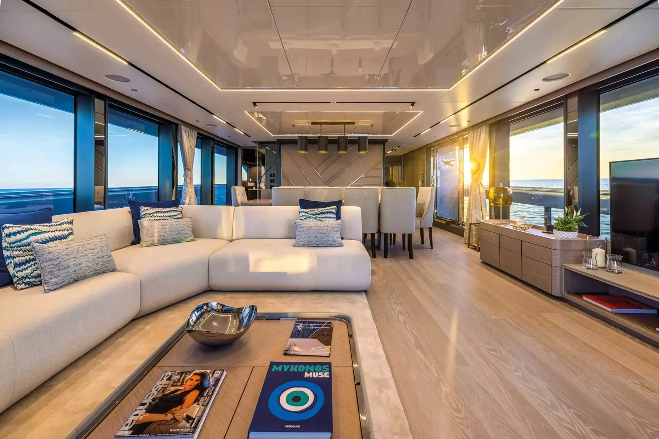 sunseeker 100 yacht salon