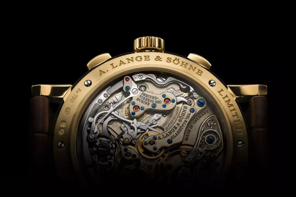 A. Lange & Söhne Datograph Handwerkskunst mehanizam