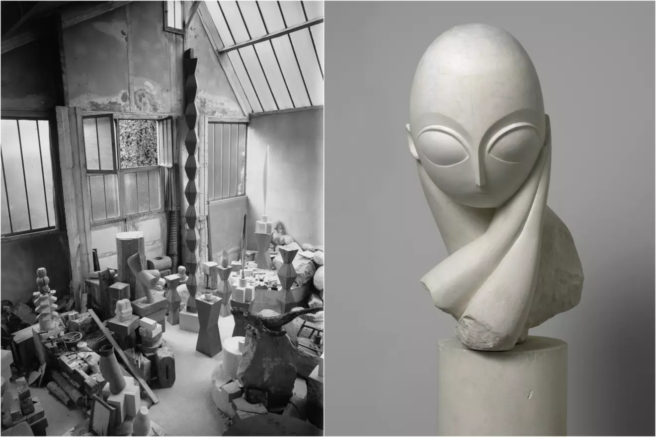 Constantin Brancusi, izloza, berlin