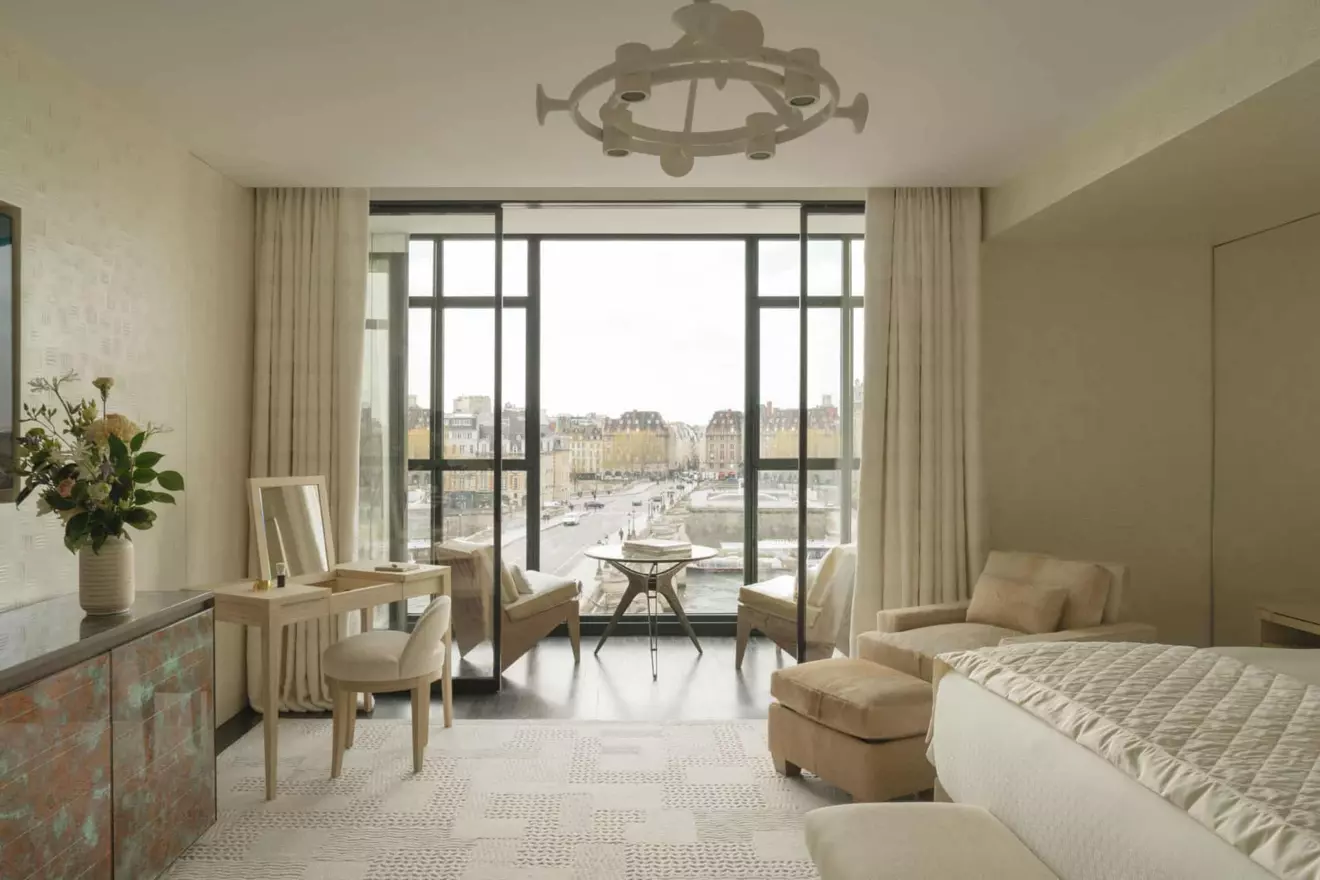 Ovo je fotografija sobe u hotelu 