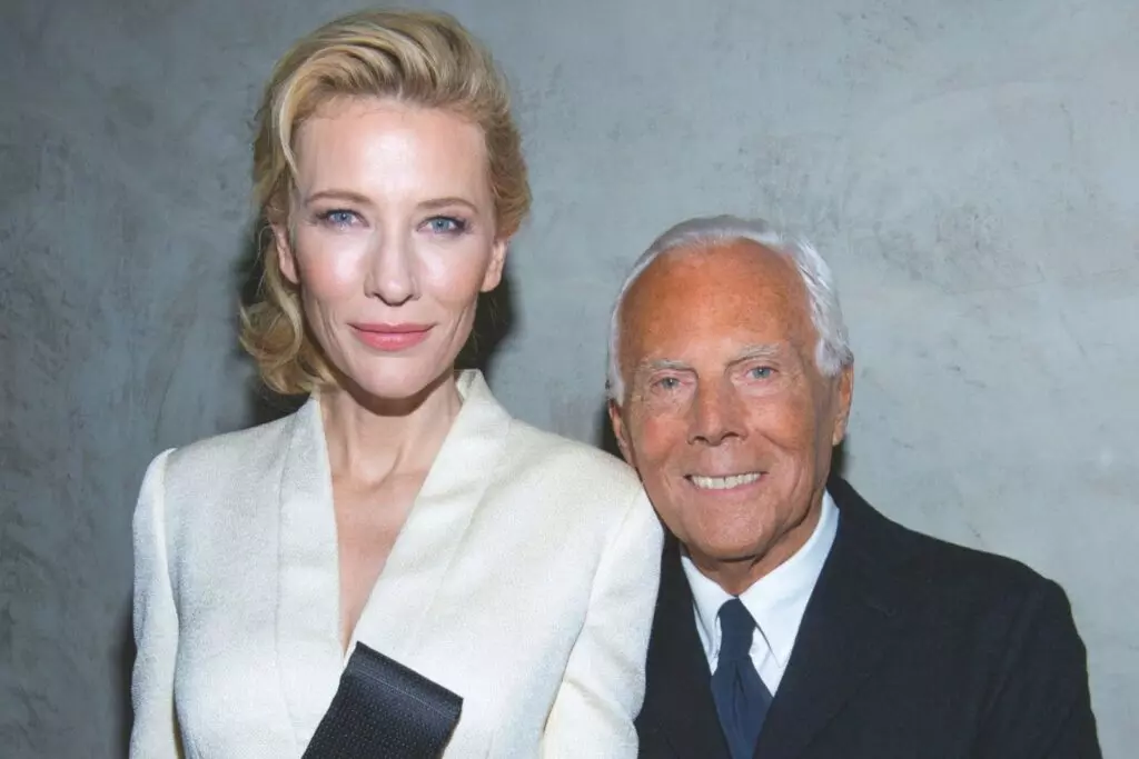 Cate Blanchett i Giorgio Armani