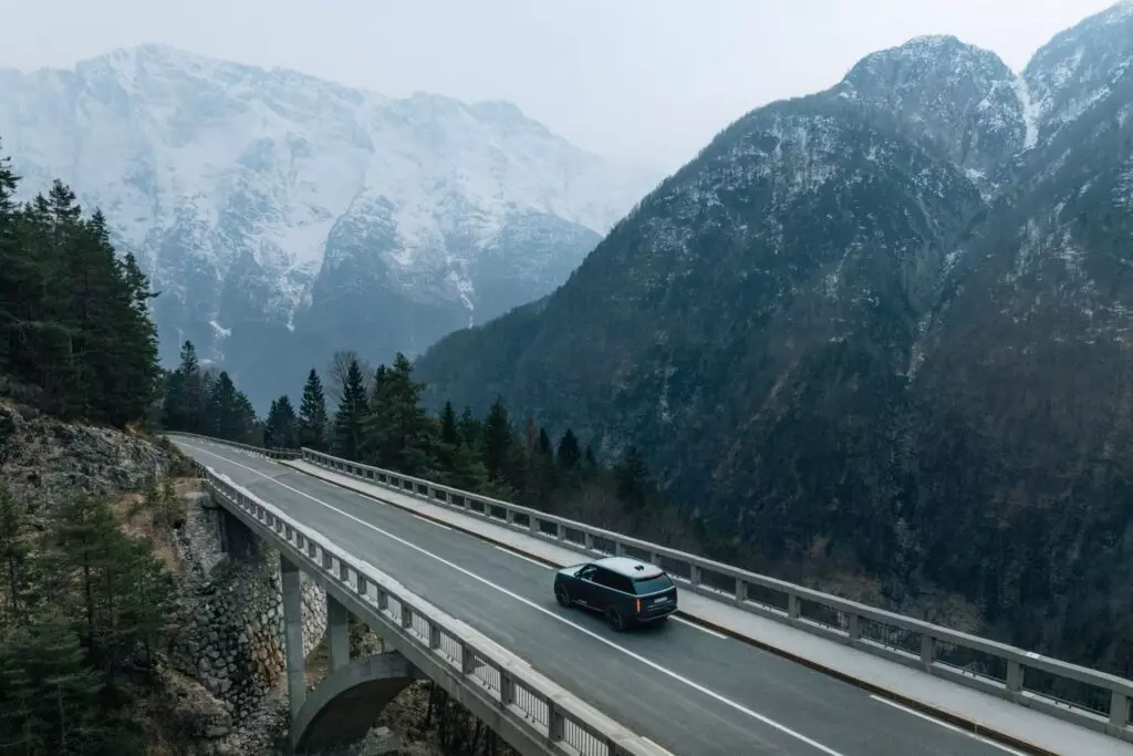 Ranger Rover u vožnji