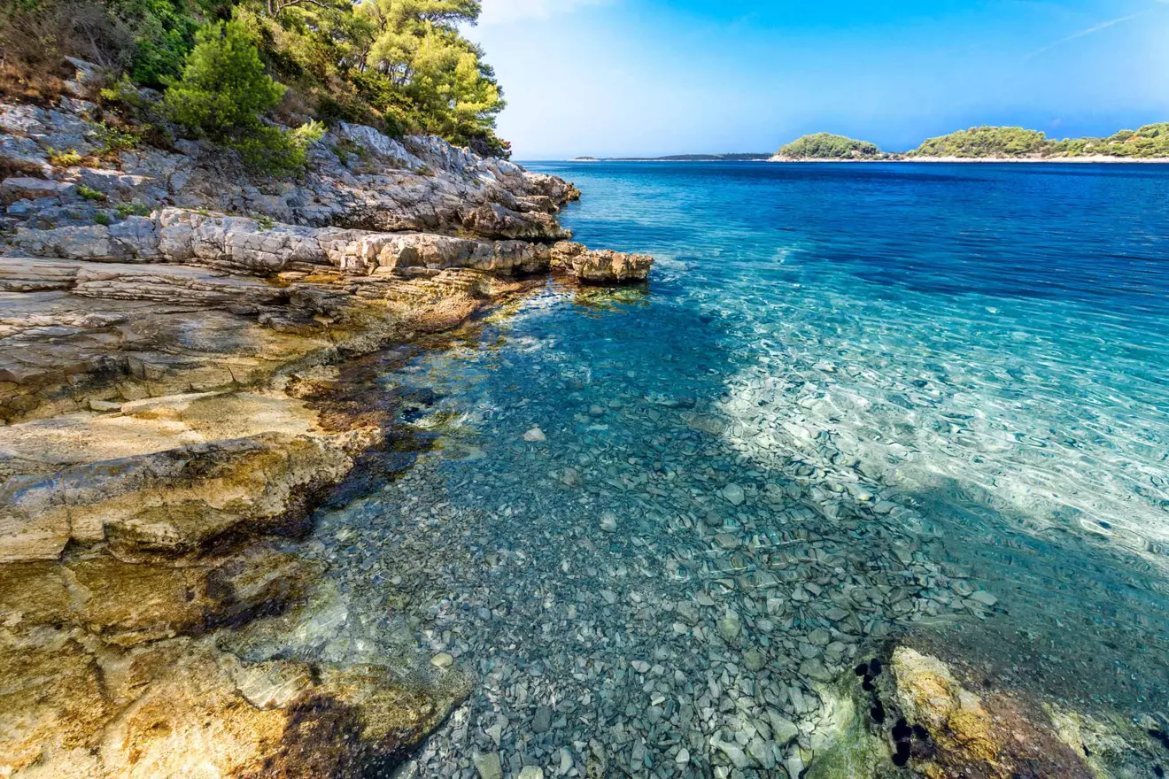 vela luka, o&scaron;jak, plaža