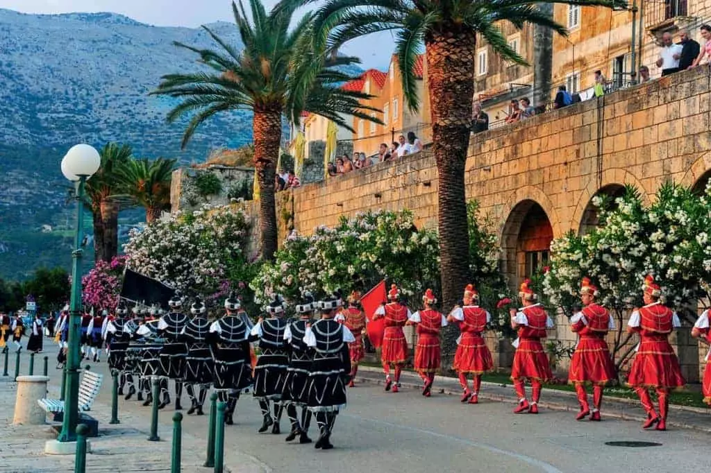 More&scaron;ka, Korčula