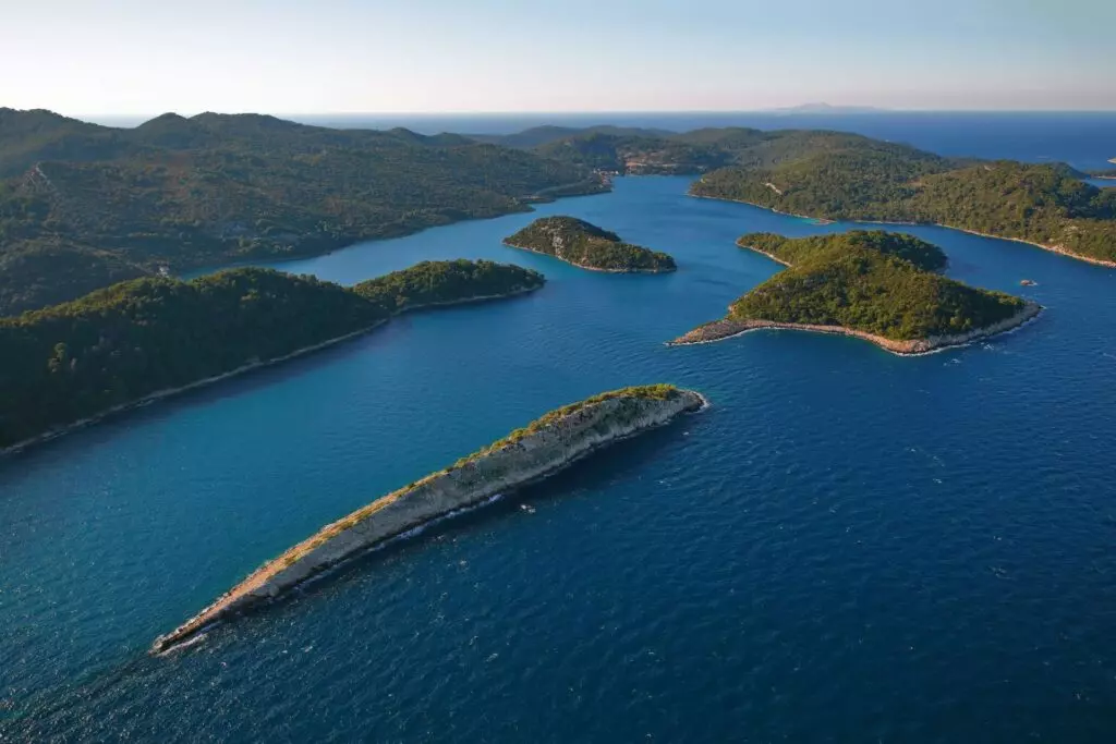 Mljet uvala polace