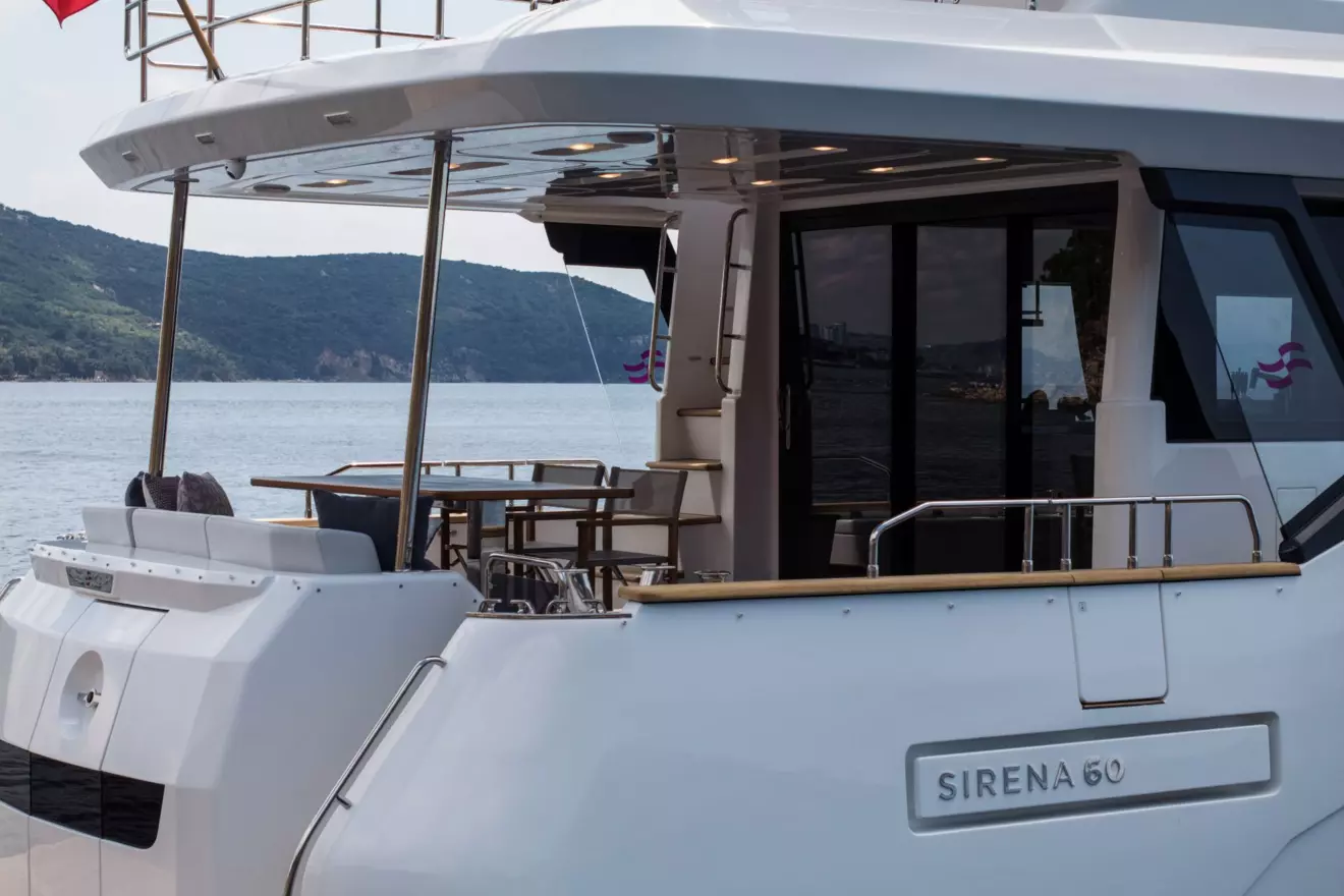 Sirena 60 aft cockpit