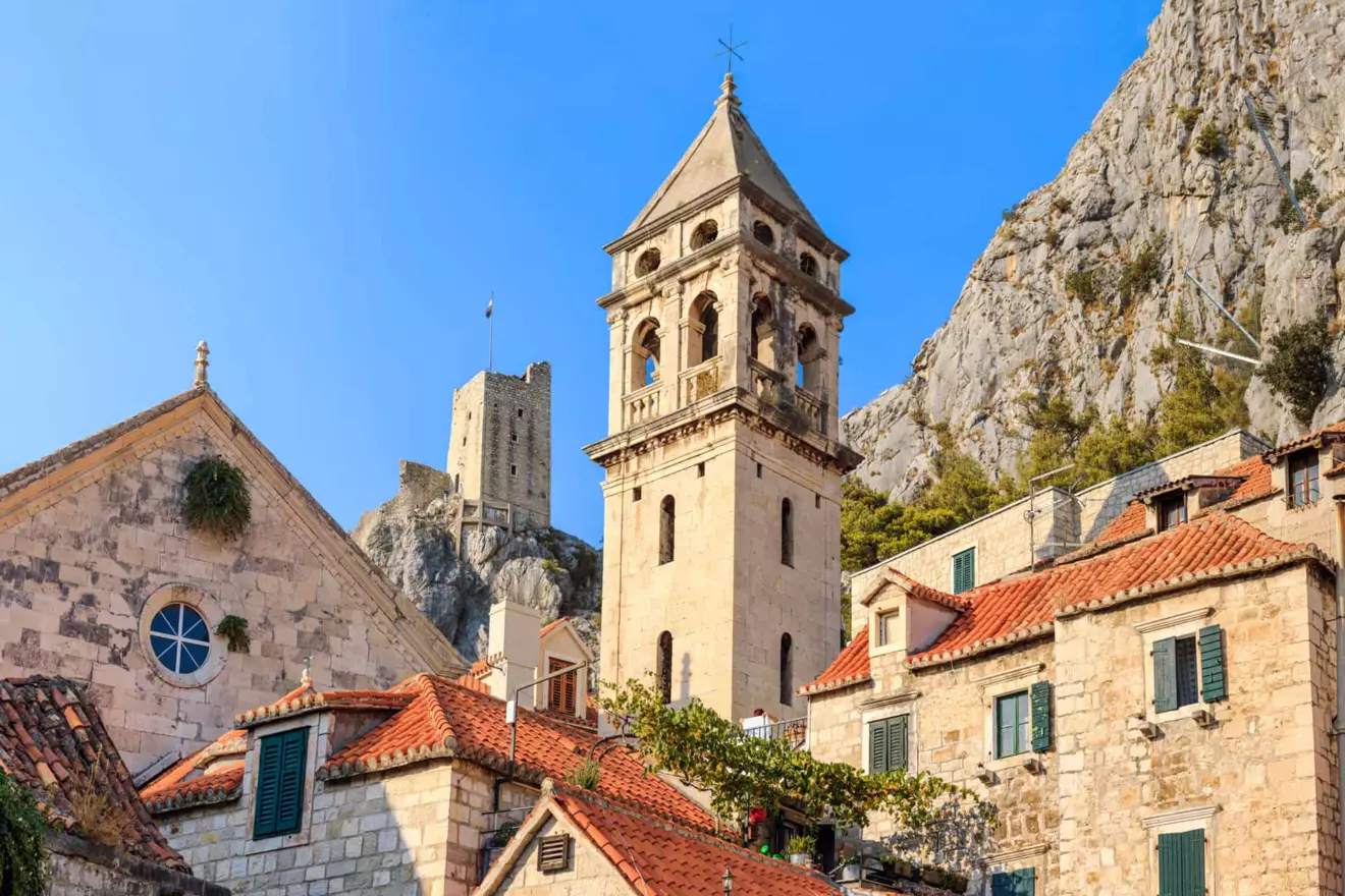 omiška tvrđava mirabela, dalmacija