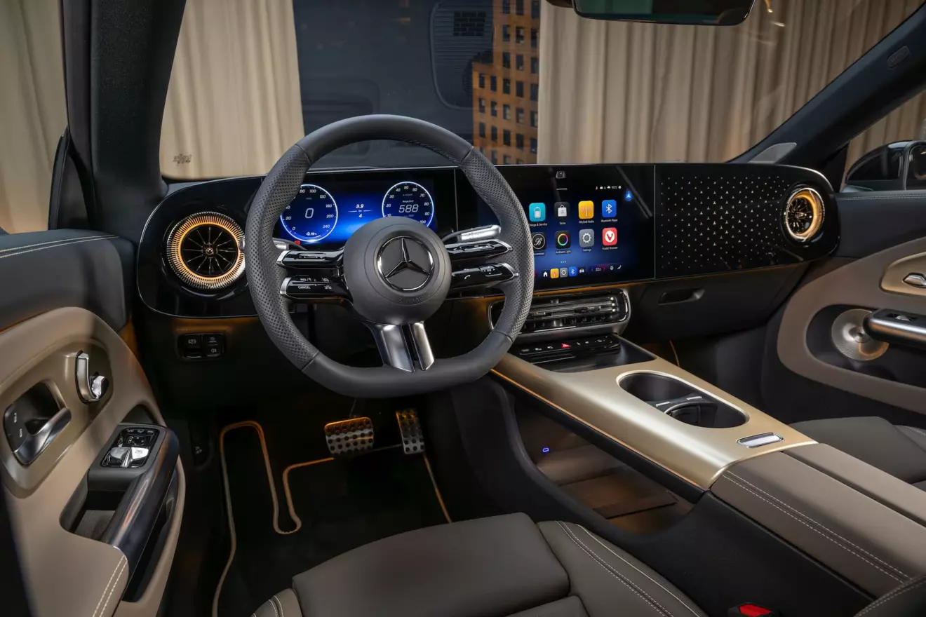 Mercedes CLA unutrašnjost, vozačko sjedalo