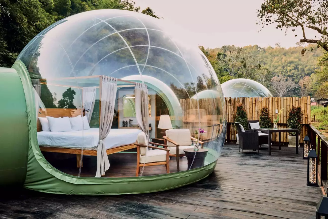 Ovo je fotografija Jungle bubble hotel