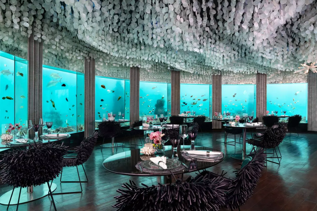 restoran Subsix na Maldivima