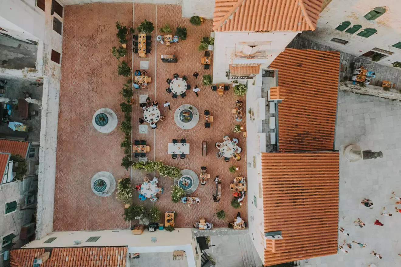 Restaurant Pelegrini &Scaron;ibenik terrace