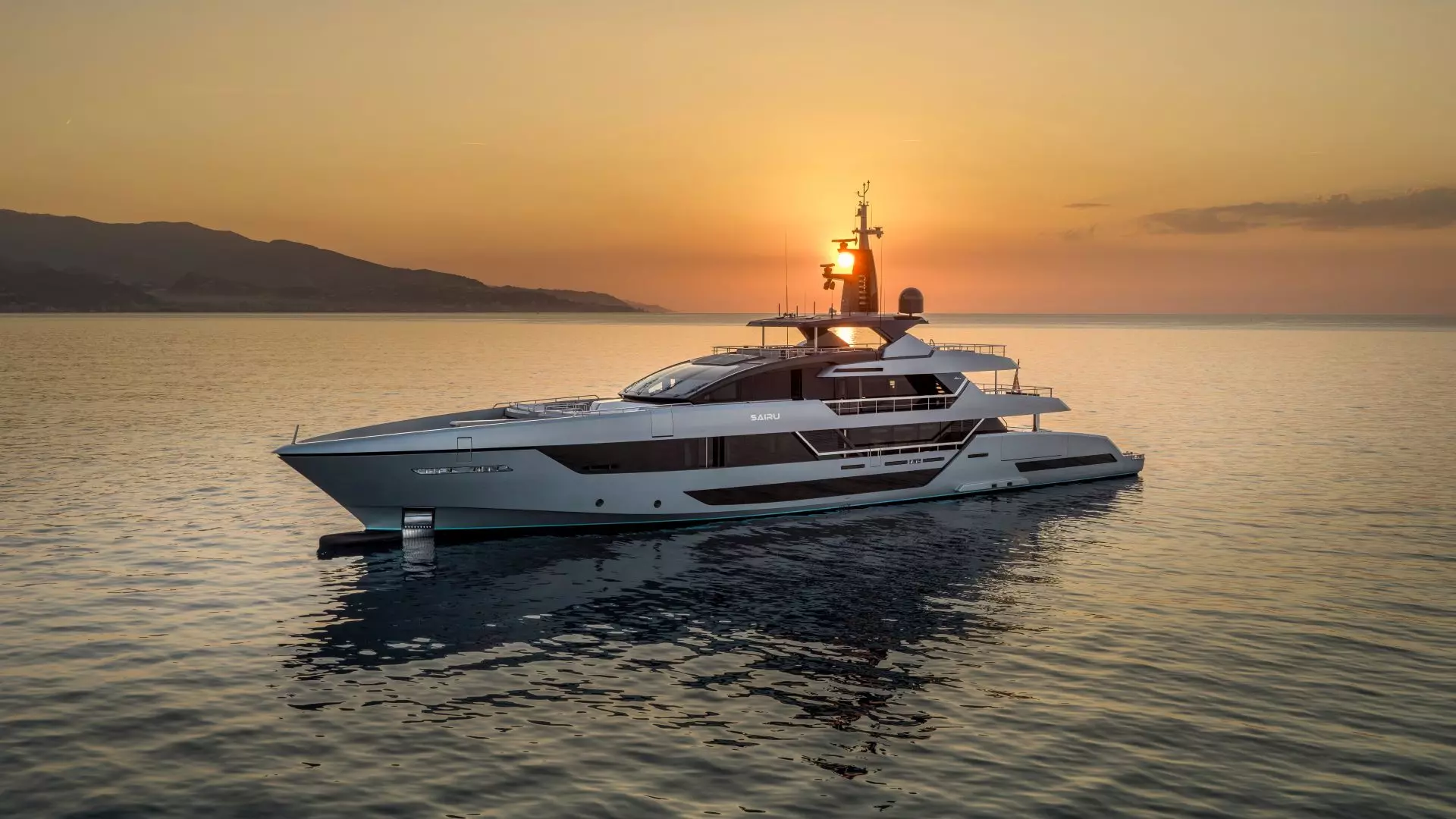 Riva 54 Metri side view