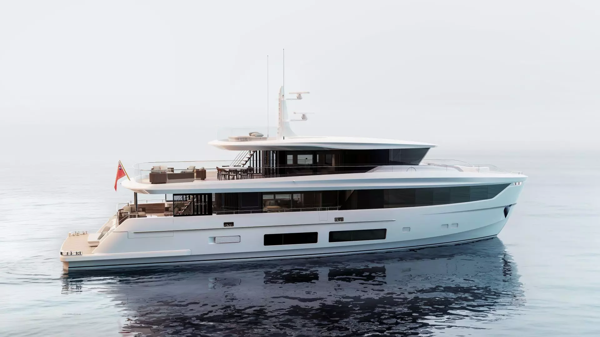 Princess Yachts pokazao prve rendere novog 33-metarskog modela Odyssey 108