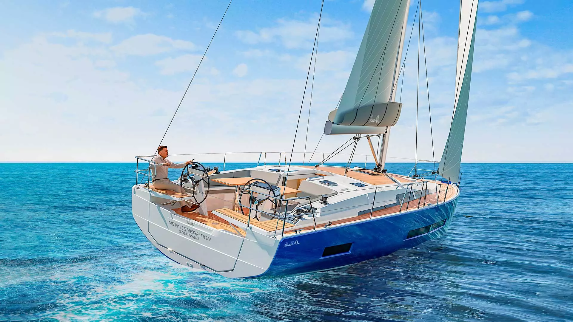Hanse 410 predstavlja revoluciju u klasi od 40 stopa