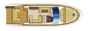 Azimut 50 Fly plan