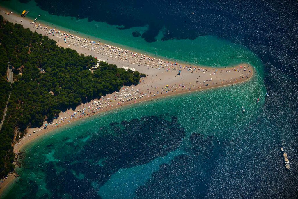 plaže na jadranu bol zlatni rat