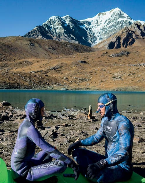 Himalaya, hrvatski rekord u zaronu