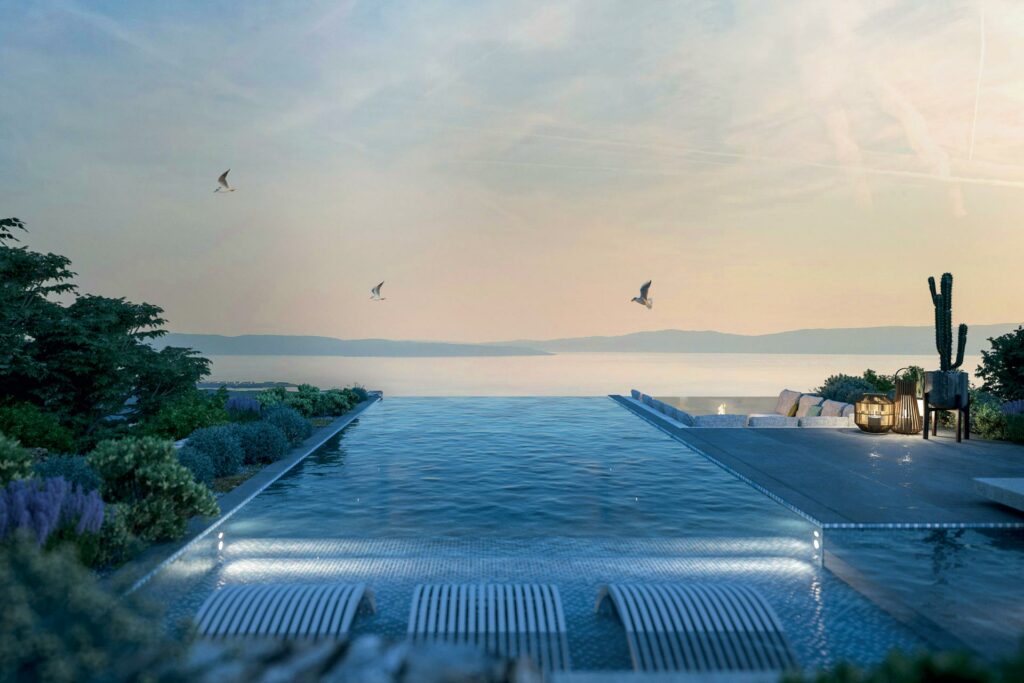 luksuzna vila rijeka infinity bazen