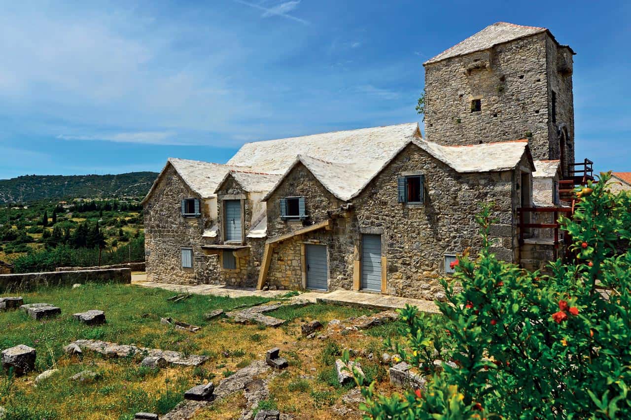This is a photography of Island of Brač museum