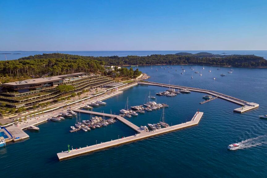 ACI marina Rovinj iz zraka