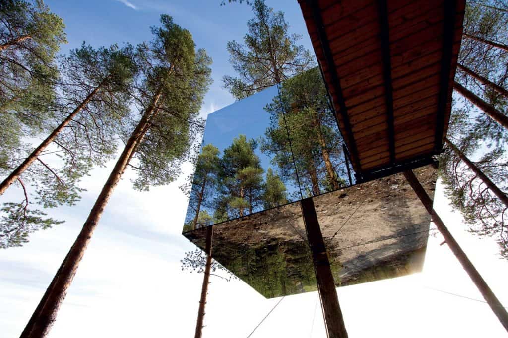 Tree hotel, luksuz u ledu