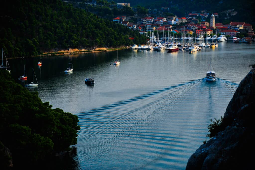 Ovo je fotografija Skradin bridge