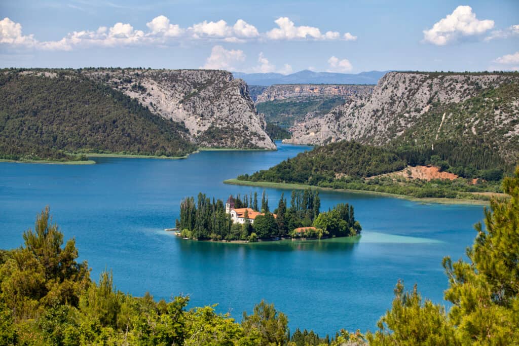 Visovac Nacionalni park Krka