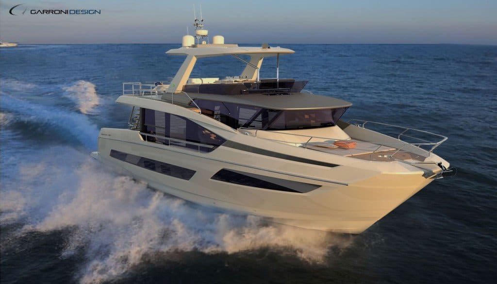 Crossover yachts Prestige X70 u plovidbi