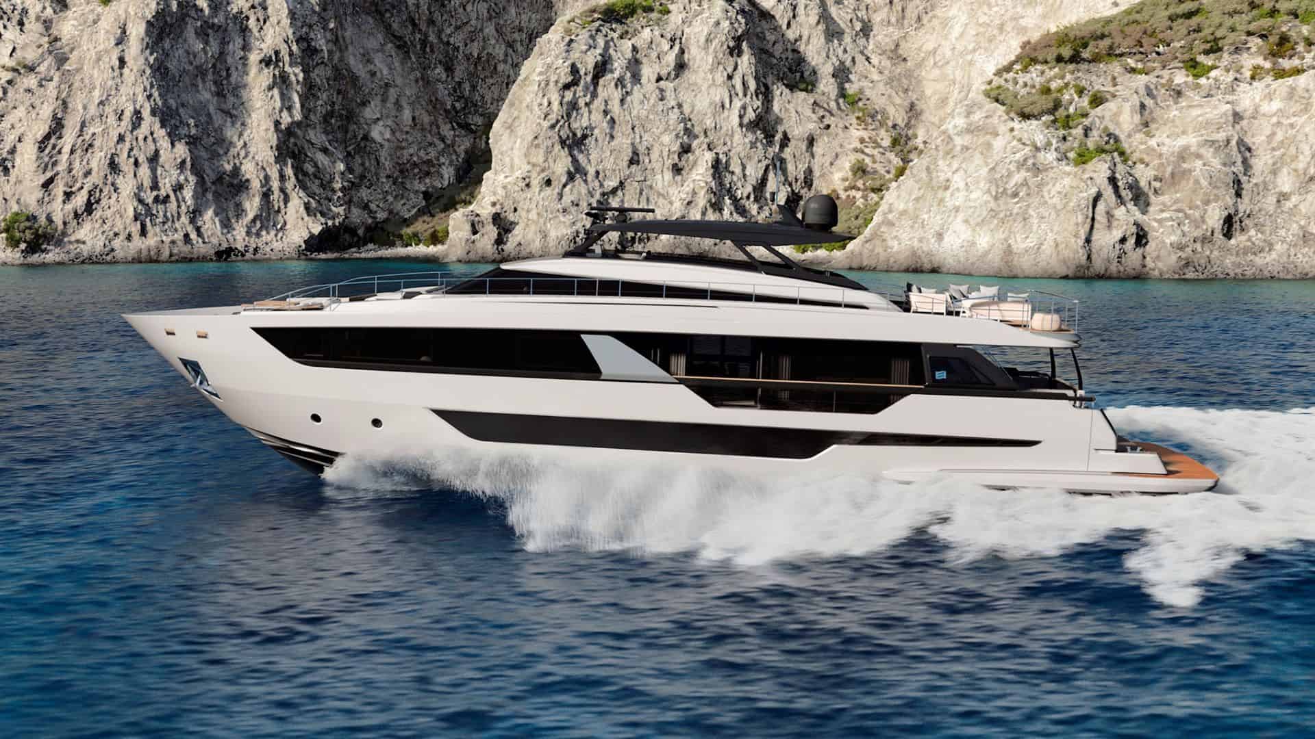 New Ferretti Yacht