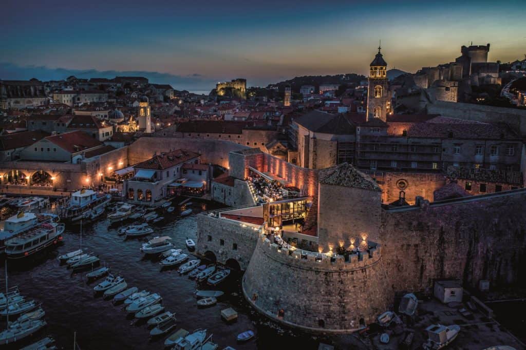 terasa restorana 360 dubrovnik