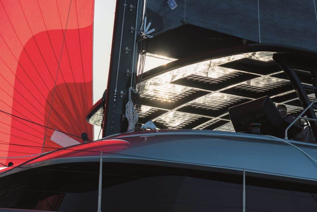 Solar Panels On Catamaran 01