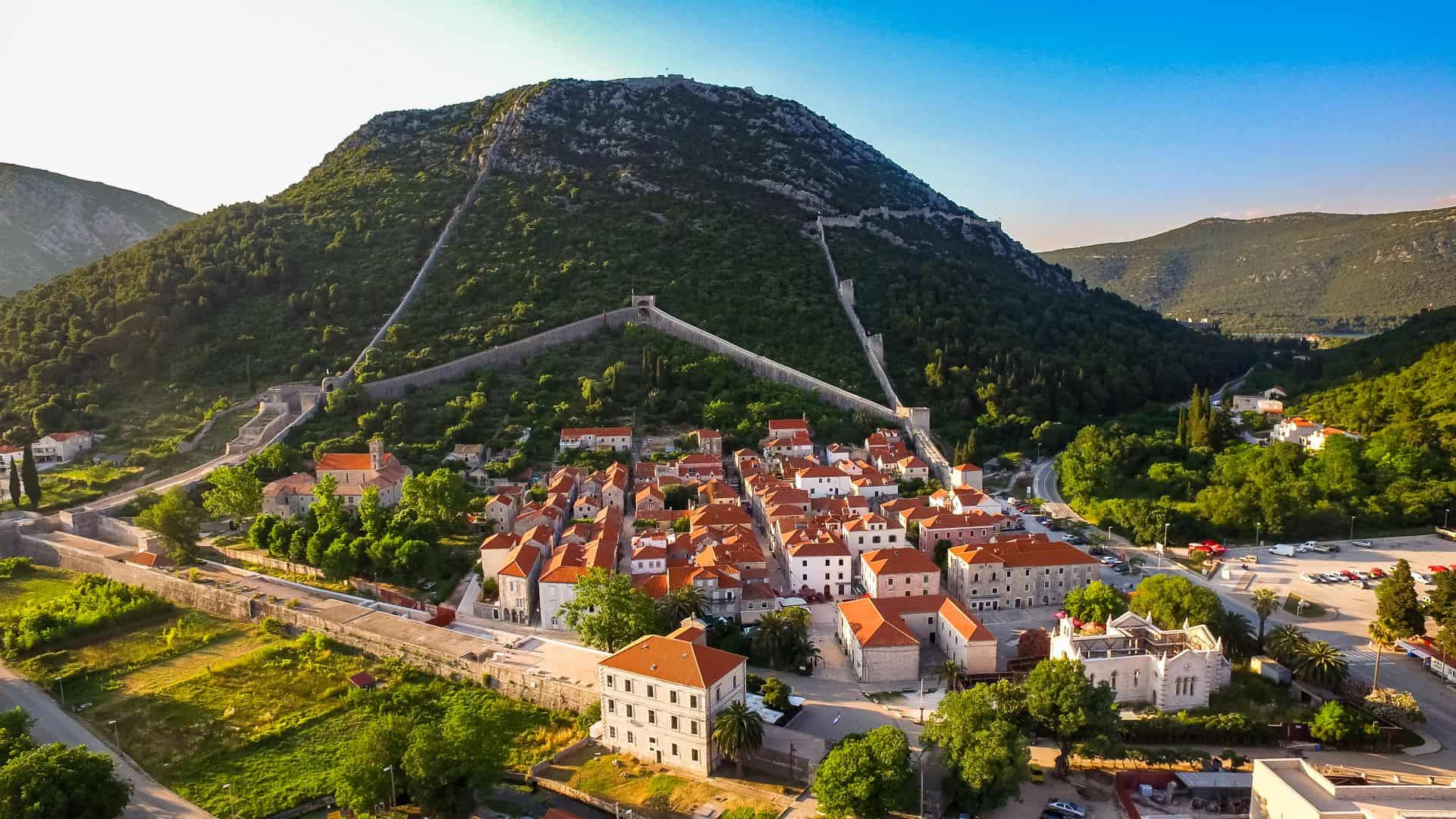 grad Ston poluotok Pelješac