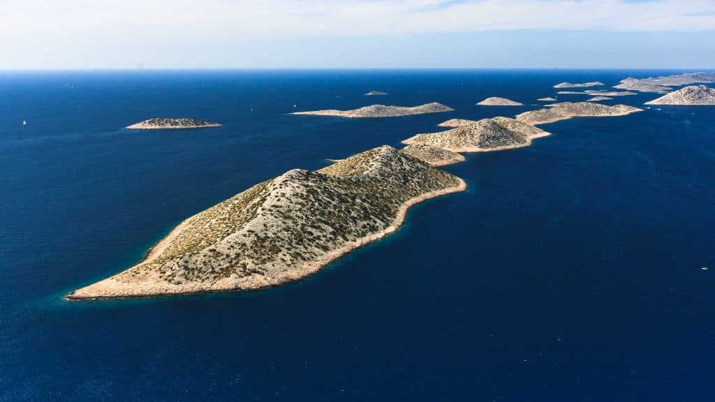 Nacionalni Park Kornati Pogled Iz Zraka nacionalni parkovi i parkovi prirode