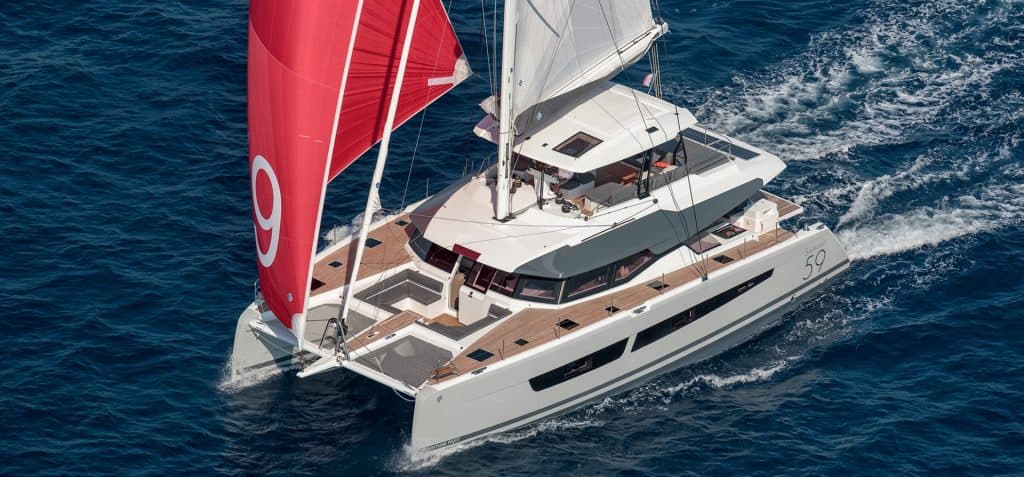 Fountaine Pajot Samana 59 Sailing 01