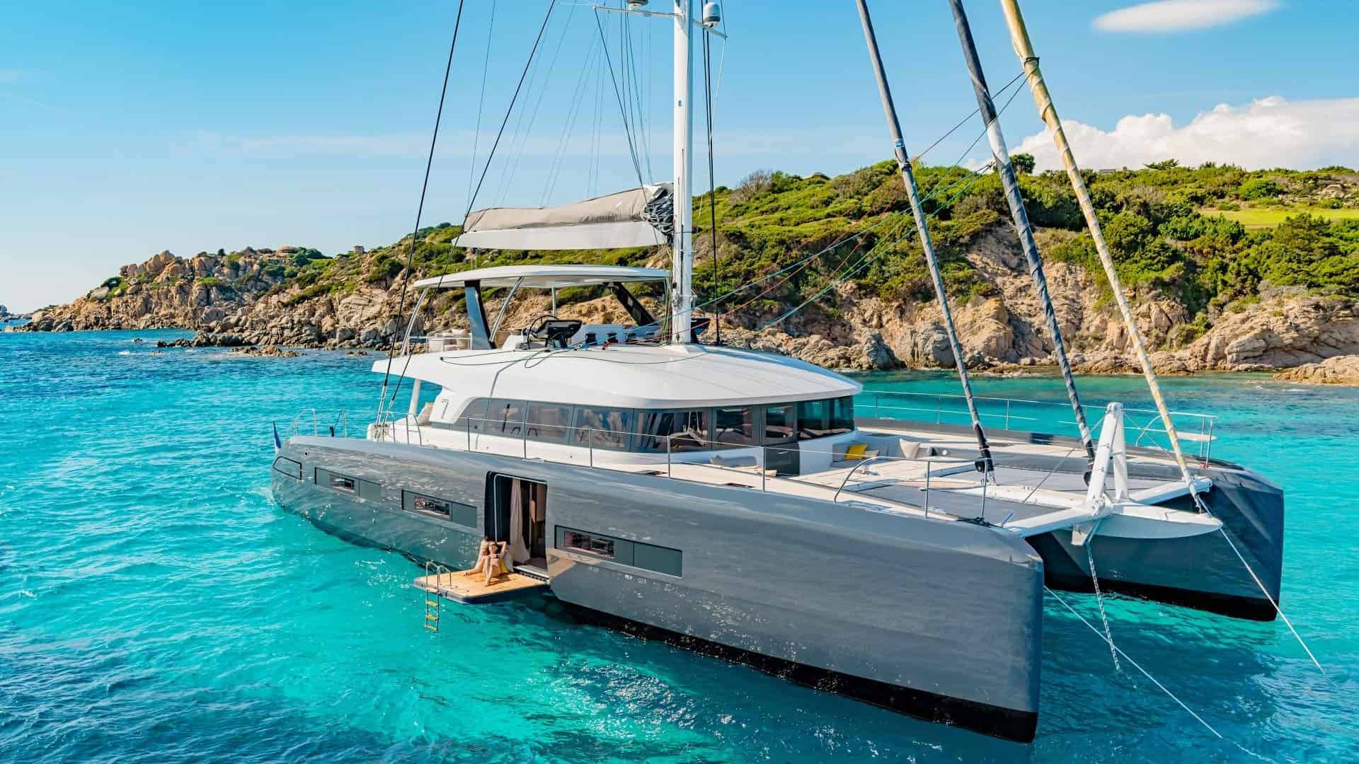 This is a photograpf of a Lagoon Seventy7 Anchor 01