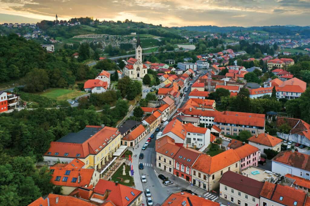 Ovo je fotografija grada Krapina 