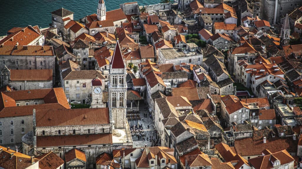 This is photo of the Trogir