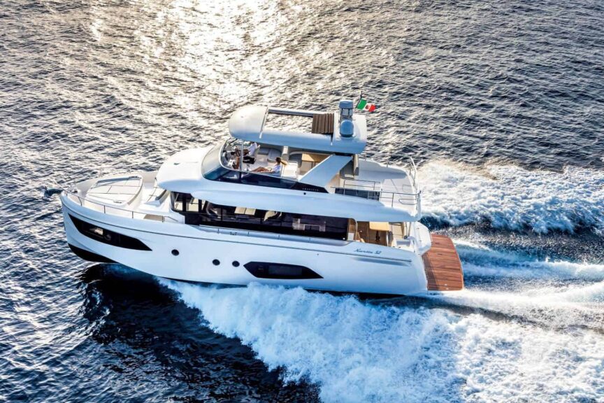 This is a photography of Absolute Navetta 52